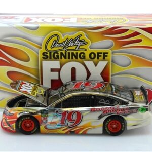 2019 Darrell Waltrip Fox Signing Off Toyota Camry 1/24